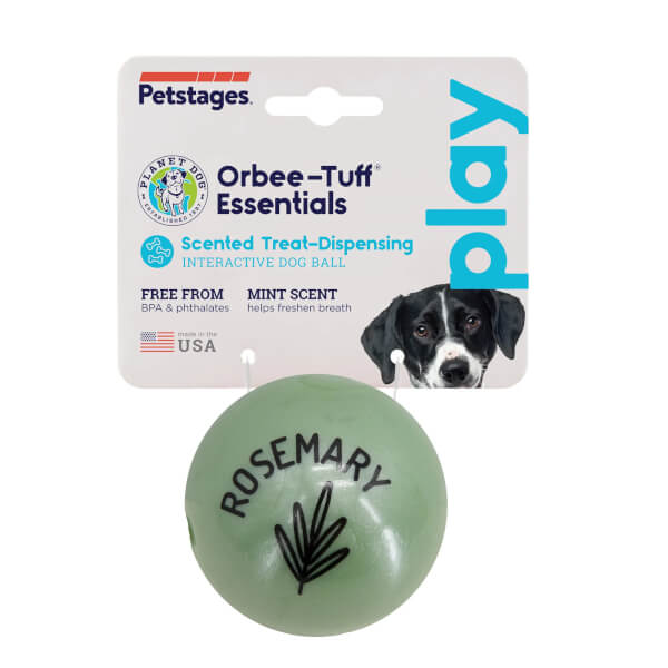 Petstages Planet Dog Ball Orbee-Tuff Essential Scents