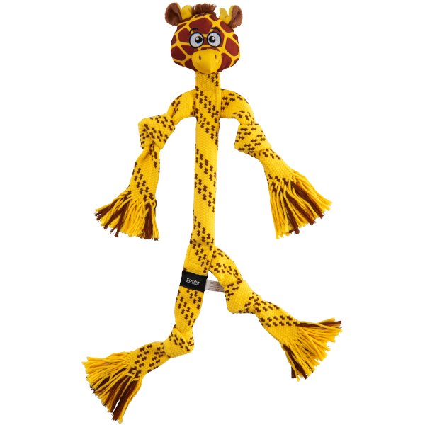 Rogz Scrubz Safari Dental Rope Toy