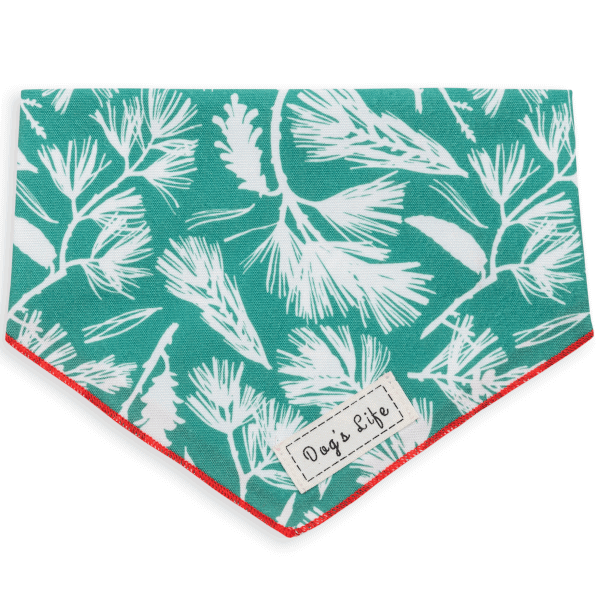 Dog's Life Spruce Branches Bandana