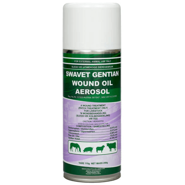 Swavet Gentian Violet Wound Oil Aerosol