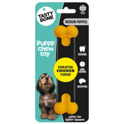 Tastybone Puppy Chicken Flavoured Nylon Chew Bone