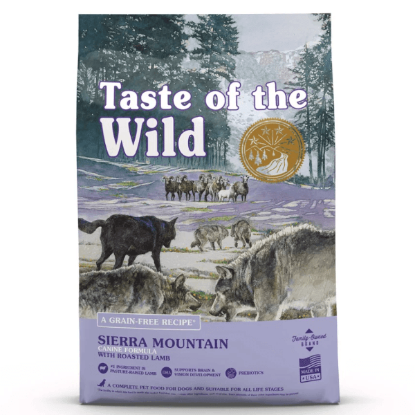 Taste of the Wild Canine Sierra Mountain All Life Stages Formula