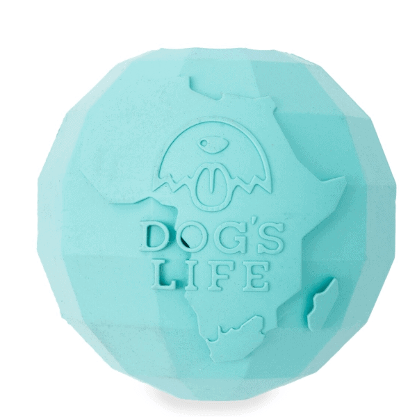 Dog's Life Natural Rubber Dog Ball Africa