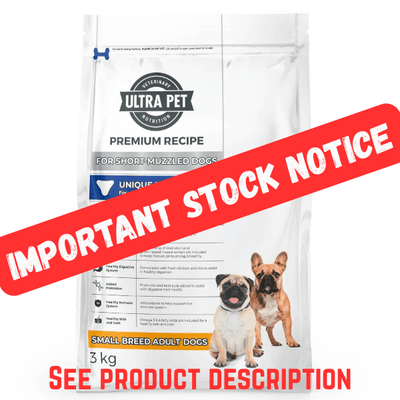 Ultra Dog Premium Adult Short Muzzled Dogs 3kg