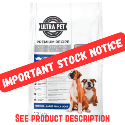 Ultra Dog Premium Adult Short Muzzled Dogs 12kg
