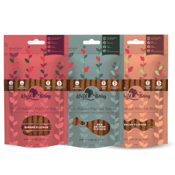 Wild Being Plant Based Marrow Bone Treats